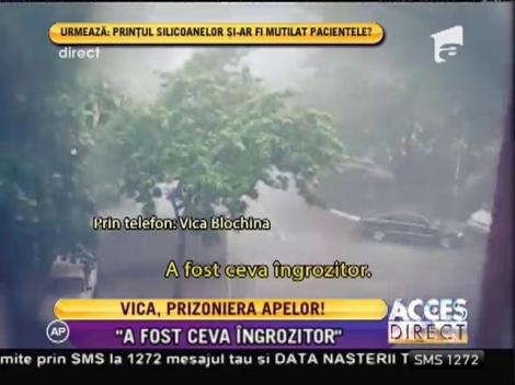 Inundaţiile au "lovit" şi vedetele!