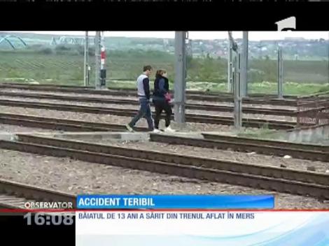 Un adolescent din judeţul Constanţa a rămas fără un picior