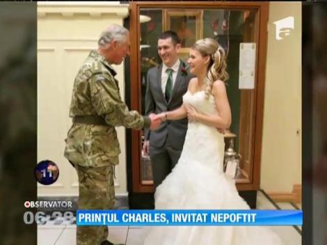 Prinţul Charles, invitat nepoftit la o nuntă din Marea Britanie