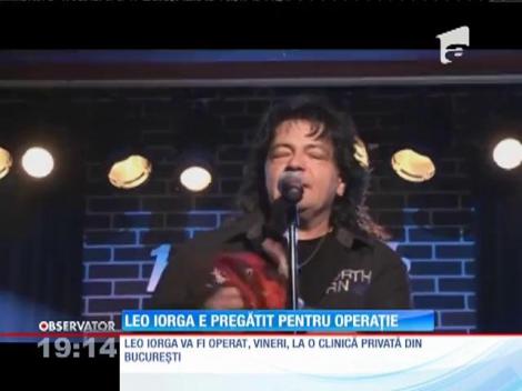 Leo Iorga e pregătit pentru operaţia pe creier!