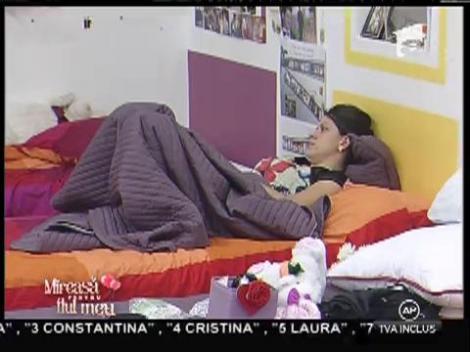 Gina vrea să rămână în competiție până la final!