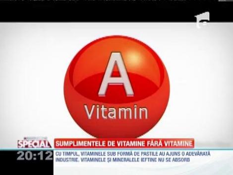 Suplimentele, pro şi contra