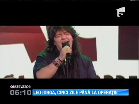 Leo Iorga va fi operat peste cinci zile la un spital privat din Bucureşti