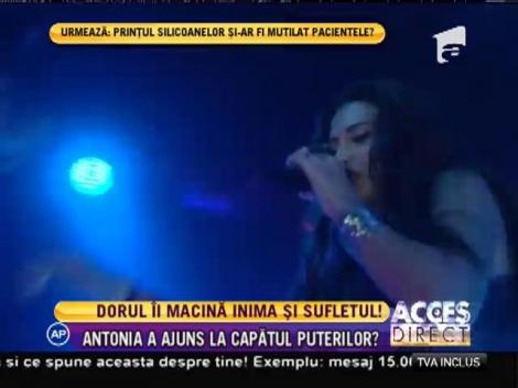 Antonia suferă cumplit după fetiţa ei