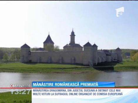 Mănăstirea Dragomirna, premiată la nivel european