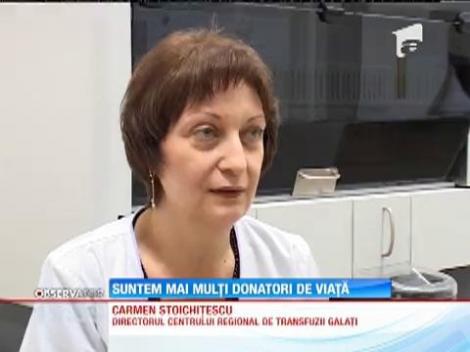 Românii donează viaţă, bolnavii primesc speranţă! Numărul donatorilor de sânge s-a dublat într-o singură zi, după campania Observator