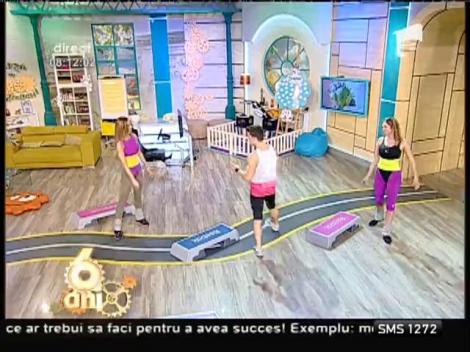 Flavia şi Roxana au făcut sărituri cu explozie în regim de forţă