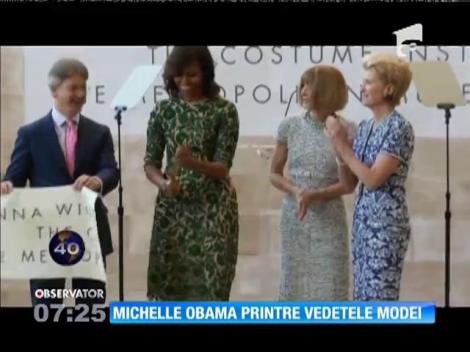 Michelle Obama a inaugurat o nouă galerie dedicată modei