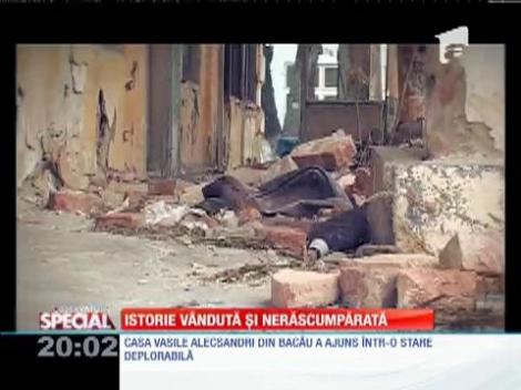 Casa „Vasile Alecsandri“ din Bacău este de vânzare