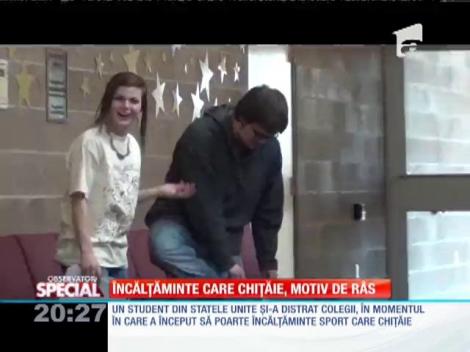 Încălţămintea sport care chiţăie