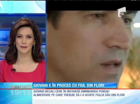 Giovani Becali şi-a dat fiul din flori în judecată!