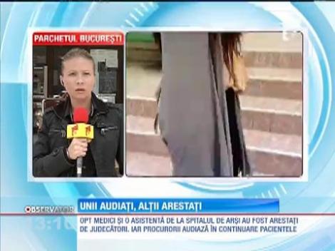 8 medici şi o asistentă de la Spitalul de Arşi au ajuns în arest