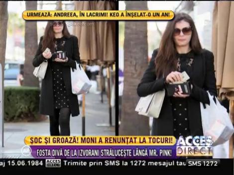 Monica Gabor străluceşte lângă Mr. Pink