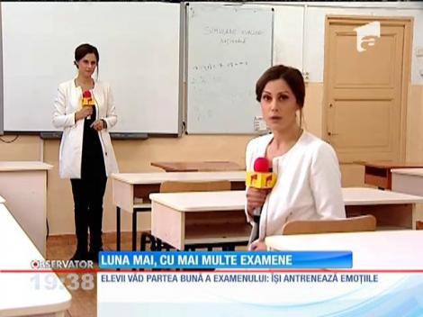 Luna Mai vine cu multe examene pentru elevii de la gimnaziu