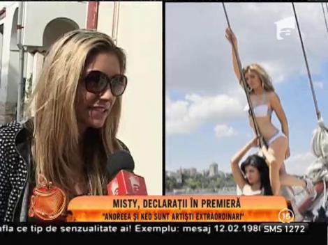 Misty, femeia care a aruncat în aer relaţia dintre Keo şi Andreea Bălan