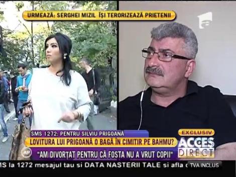 Silviu Prigoană: "Adriana e buna actriţă. Plânge la comandă!"
