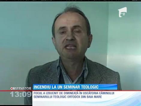 Incendiu la un seminar teologic