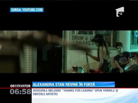 Alexandra Stan revine în lumea muzicii cu un scurt-metraj muzical
