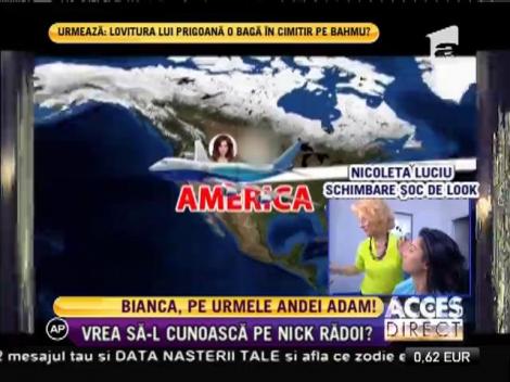 Bianca Drăguşanu a plecat în SUA! Să fie invitată de milionarul Nick Rădoi?