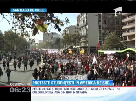 Proteste studenţeşti Venezuela soldate cu peste 240 de arestări