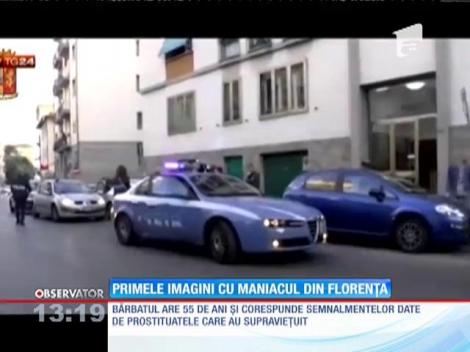 Primele imagini cu maniacul din Florenţa