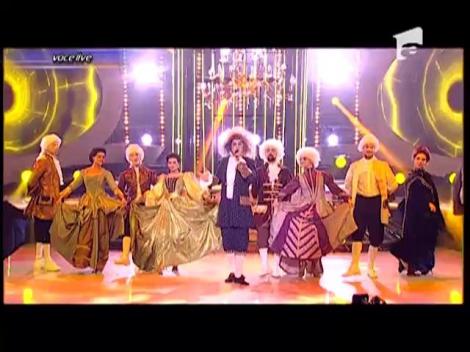 Falco - "Rock me Amadeus". Vezi transformarea lui Doru Todoruț, la "Te cunosc de undeva!"