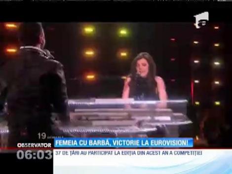 Femeia cu barbă a câștigat Eurovision! Paula Seling şi Ovi au încheiat competiţia pe locul 12