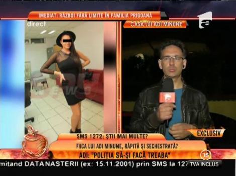 Fiica de 16 ani lui Adi Minune a fugit de acasă