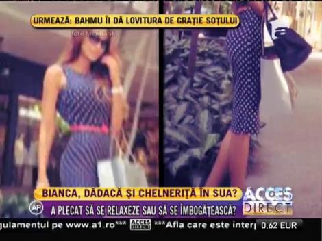 Bianca Drăguşanu, vacanță în SUA