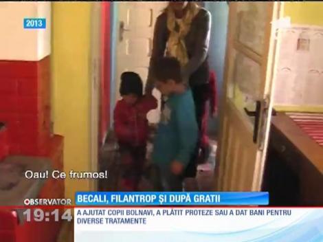 Gigi Becali, filantrop și după gratii