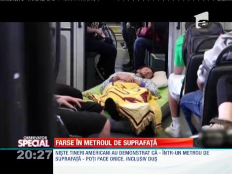 Special! Farse în metroul de suprafaţă