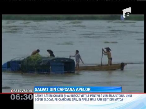 Salvare spectaculoasă in China