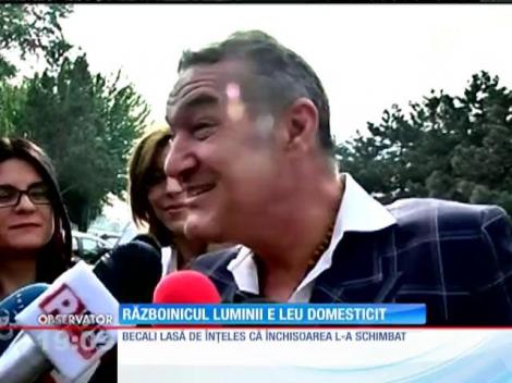 Gigi Becali vrea să arate că închisoarea l-a făcut mai puternic