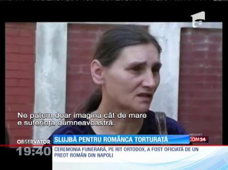Slujbă pentru românca ucisă de monstrul din Florenţa