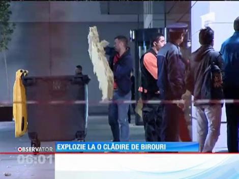 O explozie teribilă a zguduit o clădire de birouri din Capitală