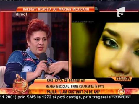 Soţia lui Marian Mexicanu: ”Amanta soțului meu trebuia să-mi fie noră!”