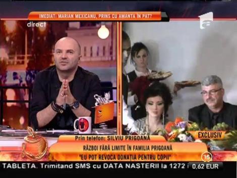 Silviu Prigoană: ”Adriana a primit de la mine mai mult de un milion de euro”