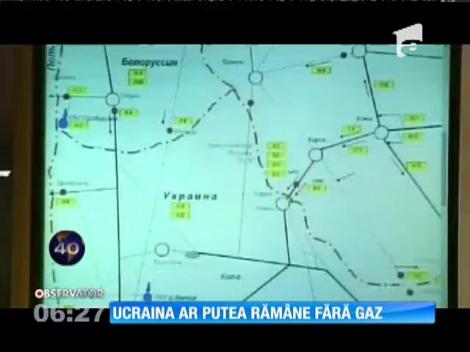 Ucraina ar putea rămâne fără gaz rusesc în numai trei săptămâni