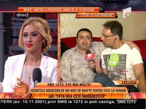Adi Minune: ”Îl susțin pe iubitul fiicei mele pentru ca nu am încotro. E îndrăgostită”
