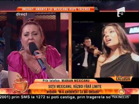 Marian Mexicanu și soacra lui, discuție aprinsă