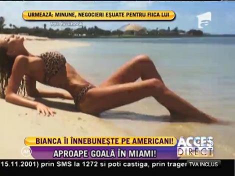 E PREA FIERBINTE! Bianca Drăguşanu le-a sucit mințile americanilor!
