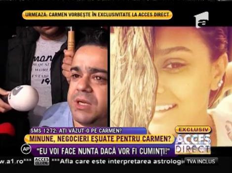 Adrian Minune, negocieri la sânge pentru Carmen!