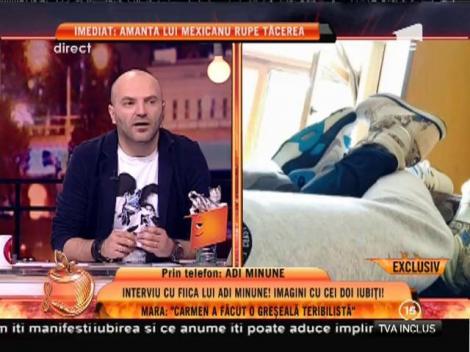 Adi Minune: ”Îl accept ca ginere pe Franco!”