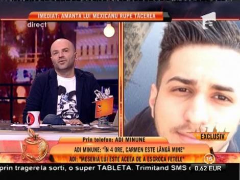 Adi Minune: ”În seara asta fiica mea va fi lângă mine”
