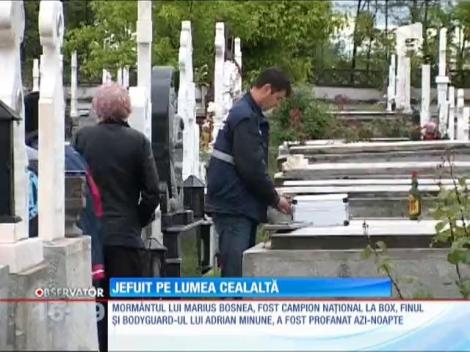 Mormântul unui fost campion național la box a fost profanat