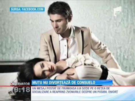 Adrian Mutu nu divorţează de Consuelo