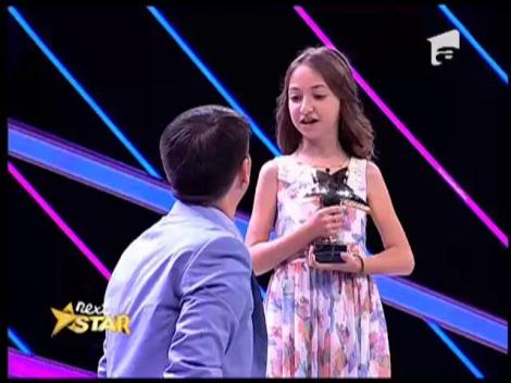Elena Hasna, o prezenţă încântătoare pe scena "Next Star"