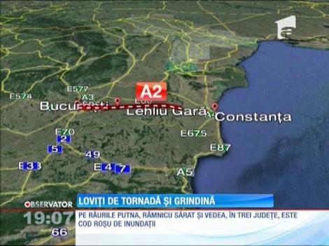 Autostrada Soarelui s-a transformat în Autostrada de Gheaţă!