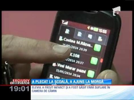A murit sub ochii colegilor săi de internat, după ce a făcut infarct