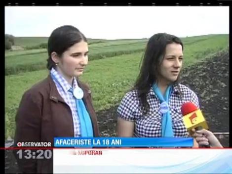 Două fete din Cluj şi-au pregătit dosarul ca să acceseze fonduri europene